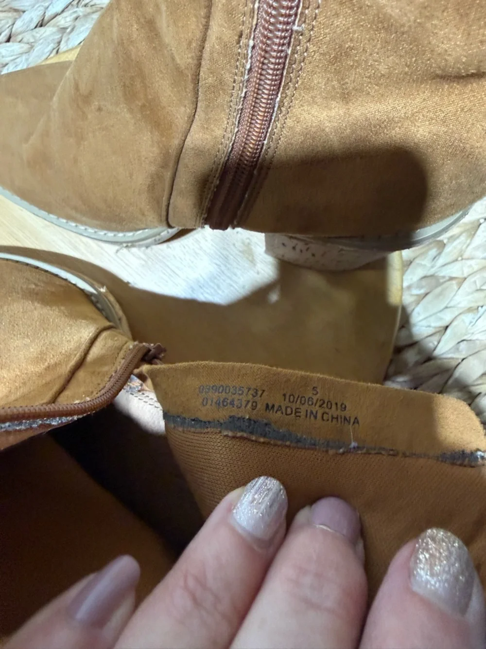 Women’s Platform Ankle Boots - Chestnut Brown